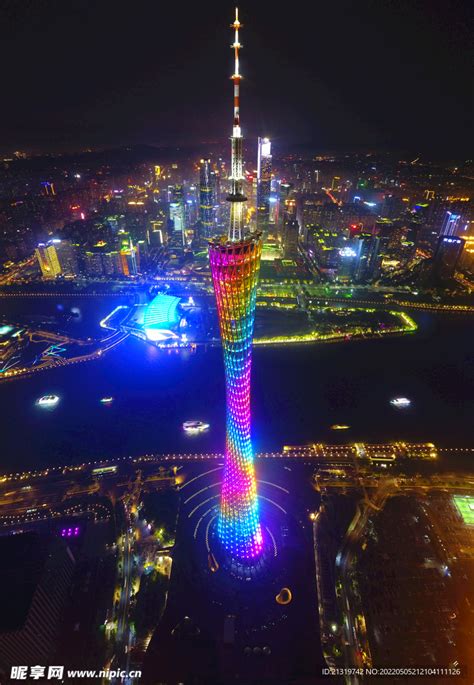 广州塔夜景摄影摄影图__建筑摄影_建筑园林_摄影图库_昵图网nipic.com