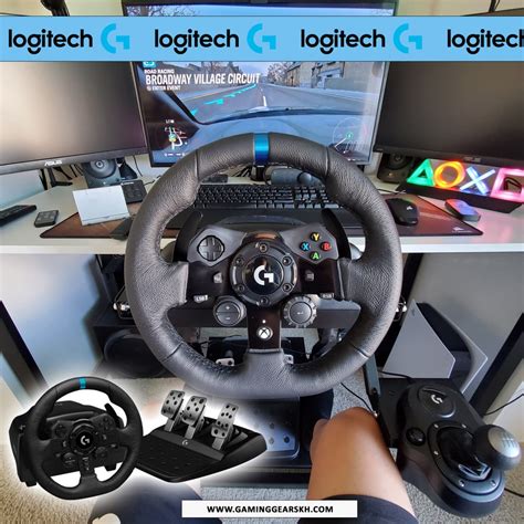 LOGITECH G923 TRUEFORCE Xbox, PlayStation and PC - Gaming Gears - Best Gaming Gears Shop in Town.