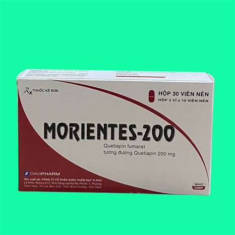 Thuốc Morientes 200mg - Điều trị trầm cảm - Dược sĩ Lưu Văn Hoàng