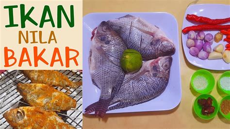 Resep Cara Masak IKAN NILA BAKAR Bumbu Kecap | Resep Nila bakar Enak ...