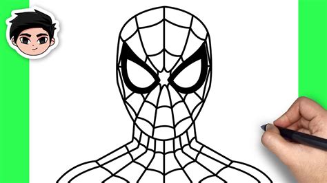 Cómo Dibujar a Spiderman - Fácil Tutorial Paso a Paso