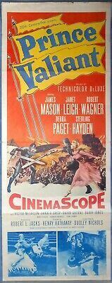 PRINCE VALIANT MOVIE POSTER Robert Wagner Janet Leigh Cinemascope 1954 | Movie posters, Janet ...