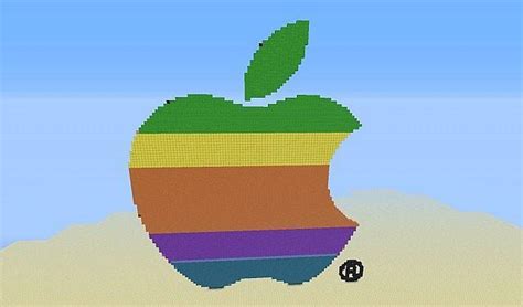 Minecraft Apple Logo