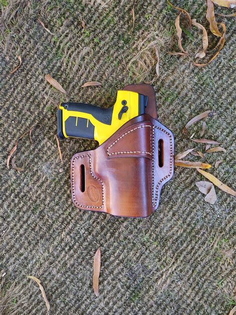 Byrna HD Max Non Lethal Self Defense Device Custom Leather Holster - Etsy