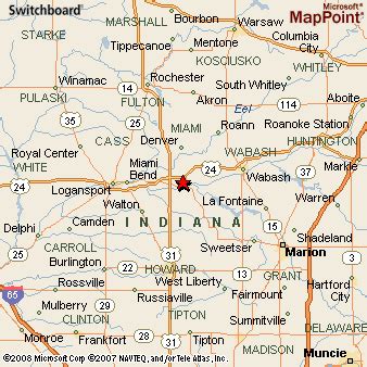 Where is Peru, Indiana? see area map & more