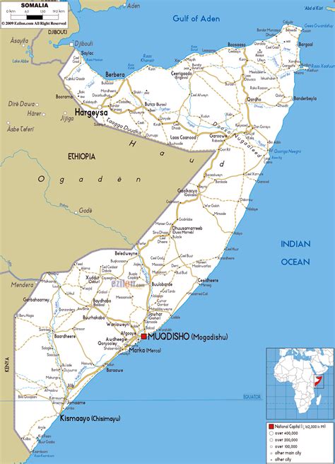 Somalia War Map