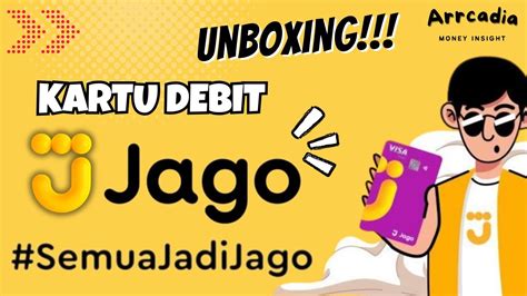 UNBOXING KARTU DEBIT VISA BANK JAGO DAN CARA AKTIVASI - YouTube