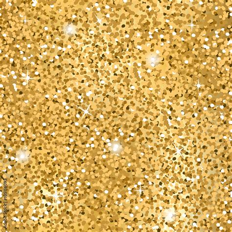 Gold Glitter Texture. Seamless sequins pattern. Lights and sparkles ...