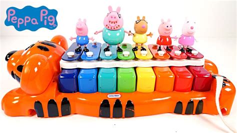 Mejores Videos Para Niños Aprendiendo Colores - Peppa Pig Colorful Xylophone Learning Colors ...