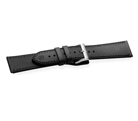 Swiss Army 23mm Infantry Black Leather Strap – Total Watch Repair