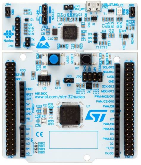 STMicroelectronics STM32 Nucleo-64 MCU Development Board NUCLEO-G071RB - RS Components Indonesia