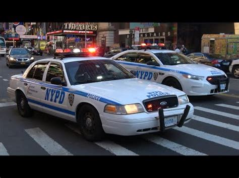 NYPD Crown Victoria + Police Cars, Fire Trucks & Ambulances responding ...