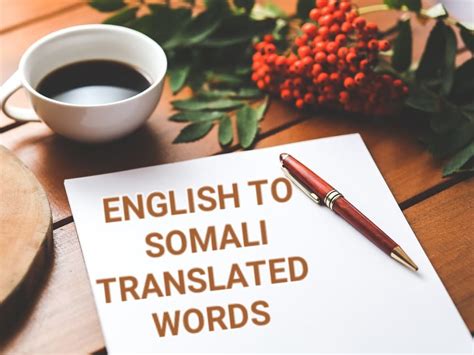 English to Somali words Simply translated for you | Upwork