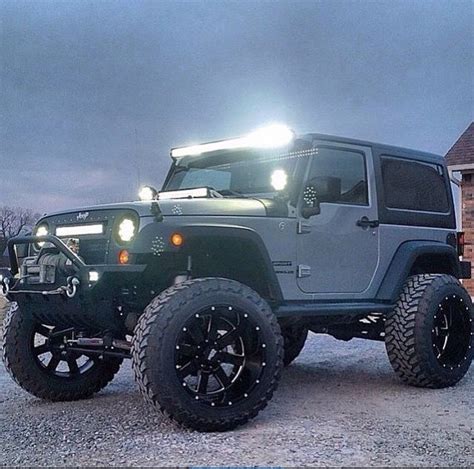 MODIFIED & PERSONALIZED 2 DOOR JEEP JK | Two door jeep wrangler, Dream ...