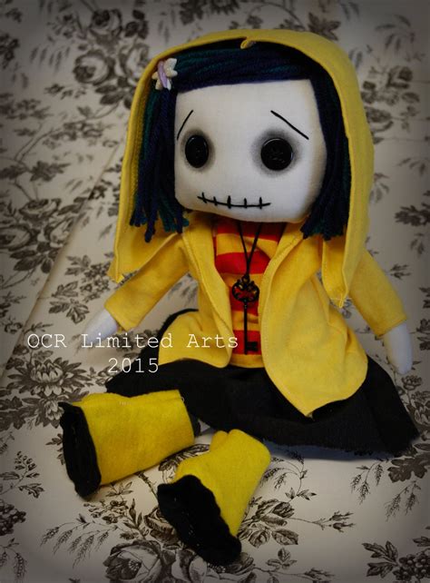 Coraline Button Eye Doll Inspired Coraline by OCRLimitedArts