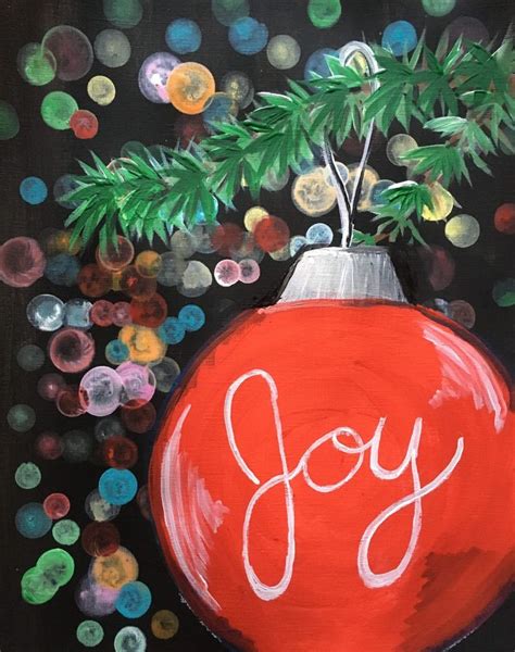 Easy Christmas Paintings - Step By Step Painting With Tracie Kiernan | Diy christmas paintings ...