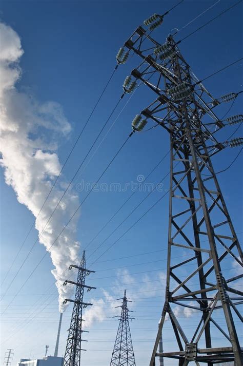 Electric power station stock image. Image of energy, plant - 1780047