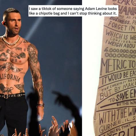 Tweet Saying Adam Levine Appears to be like like a Chipotle Bag Goes Viral, Netizens in Split ...