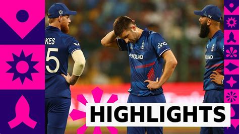 ICC Cricket World Cup highlights: England slump to eight-wicket defeat ...