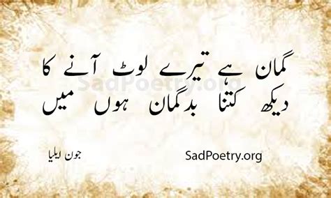 Jaun Elia Poetry, Ghazals & Urdu Shayari | SadPoetry.org