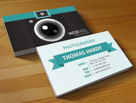 Photography Business Card Design Template 39 - Freedownload … in 2020 | Photography business ...