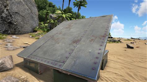 Sloped Metal Roof - Official ARK: Survival Evolved Wiki