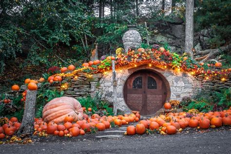 Take the Most Precious Fall Photos at These Enchanting Hobbit Houses - Rhode Island Monthly