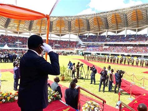 Obasanjo speaks at Hichilema inauguration as Zambia's president [Photos ...