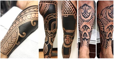 [UPDATED] 40 Tribal Leg Tattoos