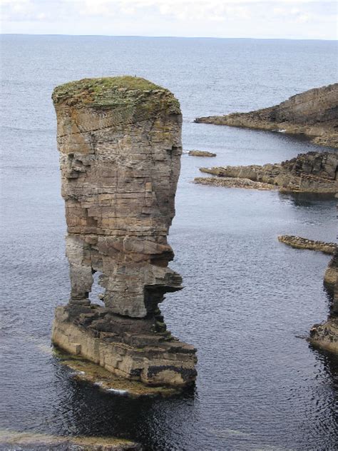 Sea stack near Yesnaby on Orkney... © s allison :: Geograph Britain and Ireland