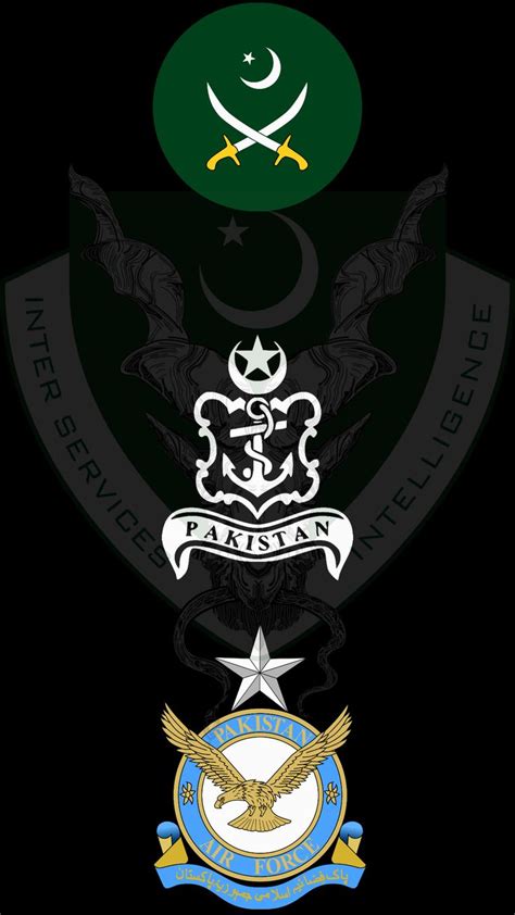 Pakistan Army, Navy, Airforce and ISI wallpaper