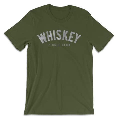 Whiskey Pickle Club T-Shirt | Funny Pickle Shirts - The Whiskey Pickle