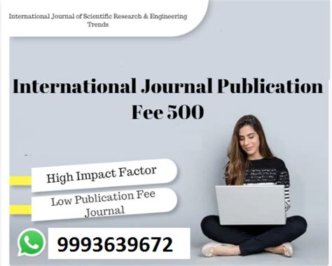 International Journal Publication Fee 500 - IJSRET