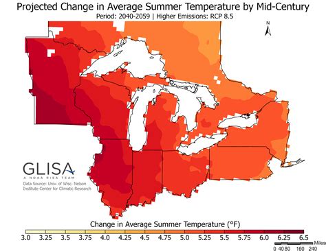 Summary Climate Information | GLISA