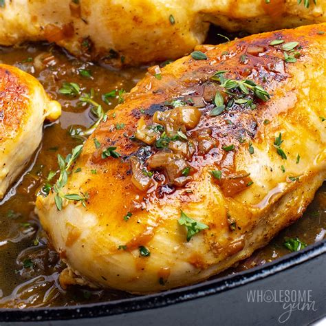 Pan Seared Chicken Breast (So Juicy!) - Wholesome Yum