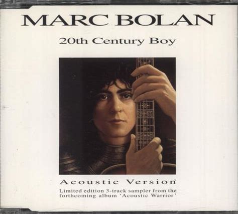 Marc Bolan 20th Century Boy UK Promo CD single (CD5 / 5") (748392)