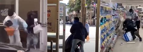 Viral Videos Show Shoplifters Taking Over San Francisco California Due To New Shoplifting Laws