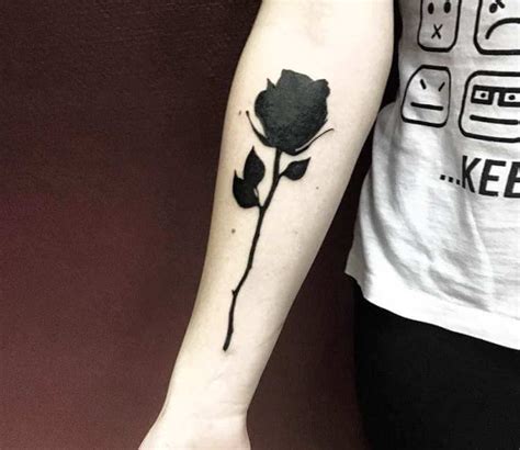 Black rose tattoo by Darek Tattoo | Post 22226