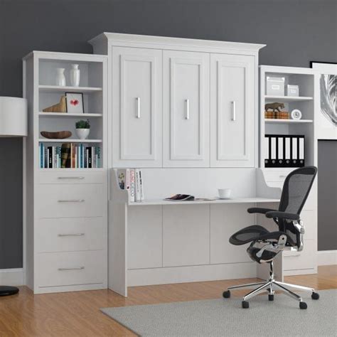 Alegra Desk Murphy Wall Bed | Murphy bed desk, Murphy bed ikea, Murphy bed