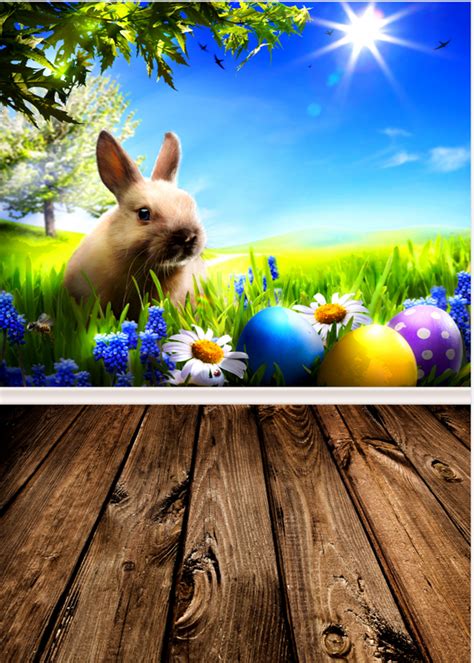 Easter Bunny Zoom Background