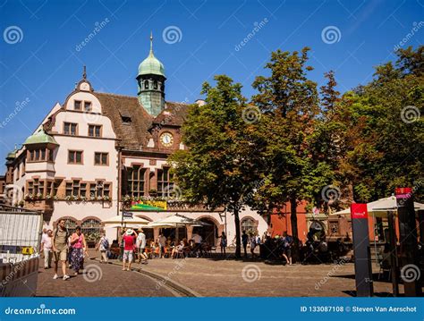 Old Town Hall at Rathausplatz in Freiburg, Germany Editorial Stock ...