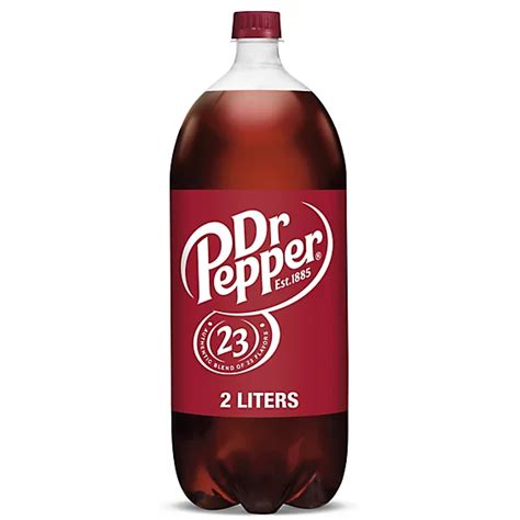 Dr Pepper Soda Bottle - 2 Liter - Vons