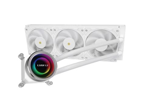 Lian Li Galahad II Trinity 360 Performance CPU Liquid Cooler - White ...