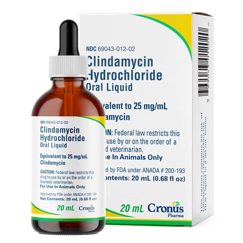 Clindamycin Hydrochloride Oral Liquid - Cronus Pharma