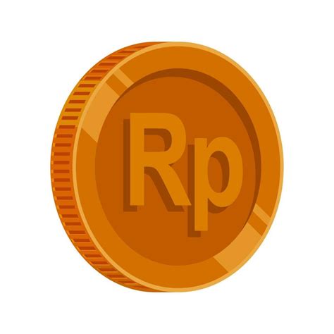 Rupiah Coin Bronze Indonesian Rupiah Currency Symbol 23426270 Vector Art at Vecteezy