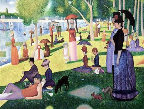 Georges Seurat, Sunday Afternoon on the Island of La Grande Jatte ...