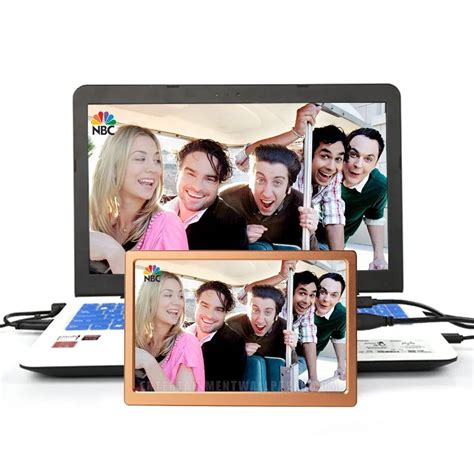 HDMI 7 inch LCD Monitor 1024*600 IPS Portable Monitor With HDMI Built in Speaker For Raspberry ...