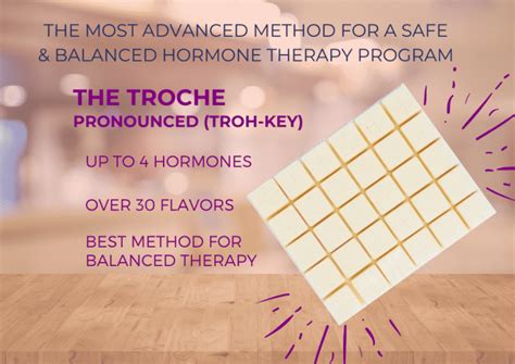 How To Take Your Bioidentical Troche