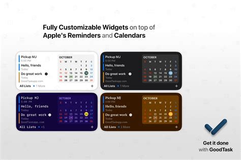 GoodTask: Better Widgets for Reminders and Calendars on iOS 14 [Sponsor] - MacStories
