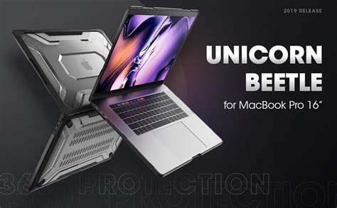 Amazon.com: SUPCASE [Unicorn Beetle Series] Case Designed for MacBook Pro 16 inch A2141 (2019 ...